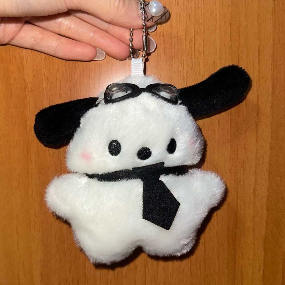 Pochacco keychain plush